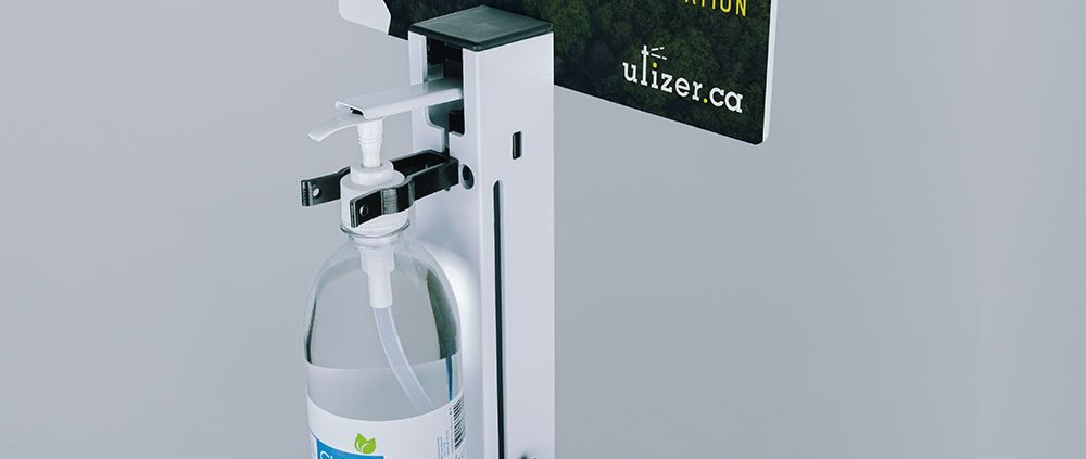 The Utizer Sanitizer Dispenser