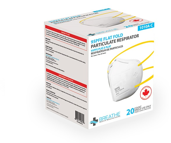 N95 Industrial Disposable Mask - Face Masks - AW Sales and Distribution Alberta - Medical PPE