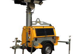Solar Hybrid Light Tower -Construction Equipment Sales & Rentals - AW Sales and Distribution Alberta
